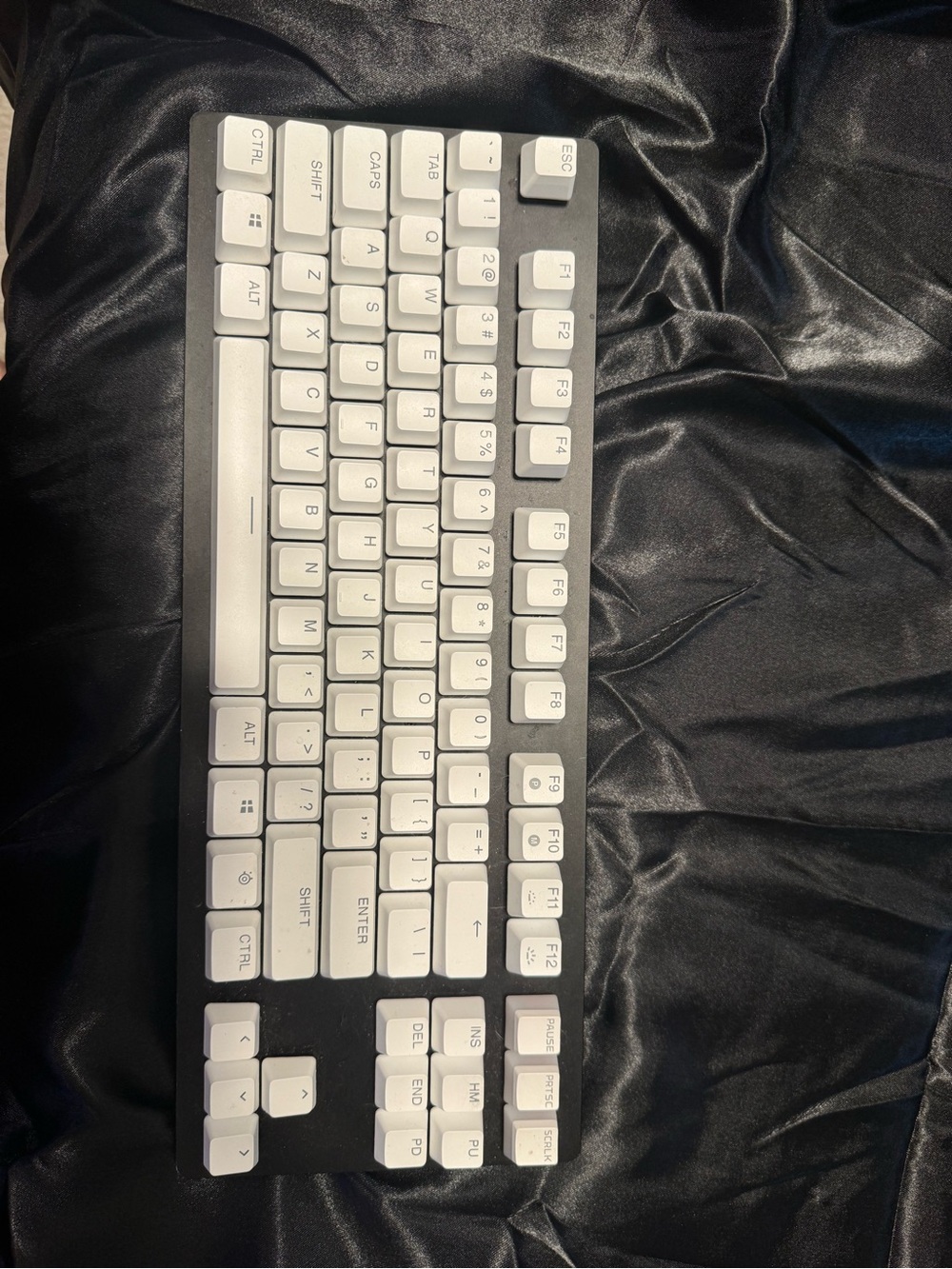 Razer White and Black Compact Mechanical Keyboard